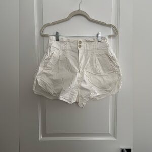 Free People White Shorts